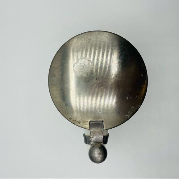 Vintage West Germany Deer Buck Ceramic Pewter Bier Stein - Picture 4 of 6